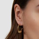 s.Oliver Creolen - mit Knoten-Details