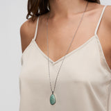 s.Oliver Halskette - mit einem Amazonit Stein