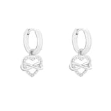 s.Oliver Creolen - Infinity-Herz aus Silber