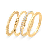 s.Oliver Ring - Timeless Spark in 56