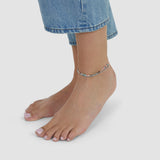 s.Oliver Fußkette - mit Infinity und Schmuckperlen