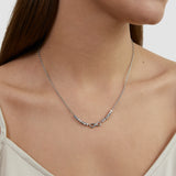 s.Oliver Halskette - mit Infinity und Schmuckperlen