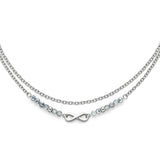 s.Oliver Armband - mit Infinity und Schmuckperlen