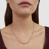 s.Oliver Halskette - mit Infinity und Schmuckperlen