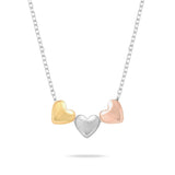 s.Oliver Halskette - Tricolor Hearts