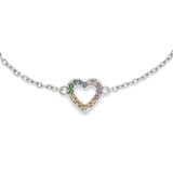 s.Oliver Armband - Rainbow Heart