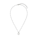 s.Oliver Halskette - Herz mit Perlmut-Detail