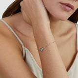 s.Oliver Armband - Herz mit Perlmutt-Detail