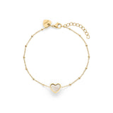 s.Oliver Armband - Pearl Heart
