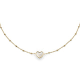 s.Oliver Armband - Herz mit Perlmutt-Detail