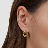 s.Oliver Ohrstecker - mit Knoten Detail