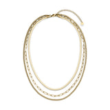 s.Oliver Halskette - Layering aus Edelstahl