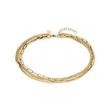 s.Oliver Armband - Layering aus Edelstahl