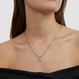 s.Oliver Halskette - aus Edelstahl mit Stein-Details