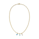 s.Oliver Halskette - aus Edelstahl mit Stein-Details