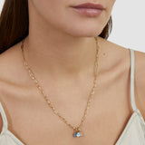 s.Oliver Halskette - aus Edelstahl mit Stein-Details