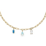 s.Oliver Armband - aus Edelstahl mit Stein-Details