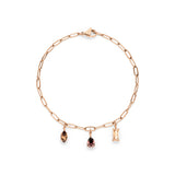 s.Oliver Armband - aus Edelstahl mit Stein-Details