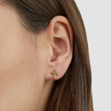 s.Oliver Ohrstecker - mit Kreuz Detail