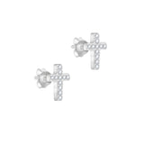 s.Oliver Ohrstecker - aus Silber mit Kreuz Detail