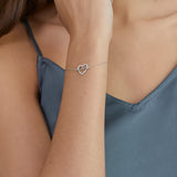 s.Oliver Armband - aus Silber mit Infinity-Herz Detail