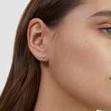 s.Oliver Ohrstecker - aus Silber mit Infinity Detail