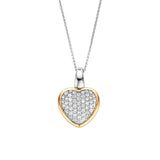Ti Sento Milano Anhänger – The Sparkling Heart Pendant - Cool | Time