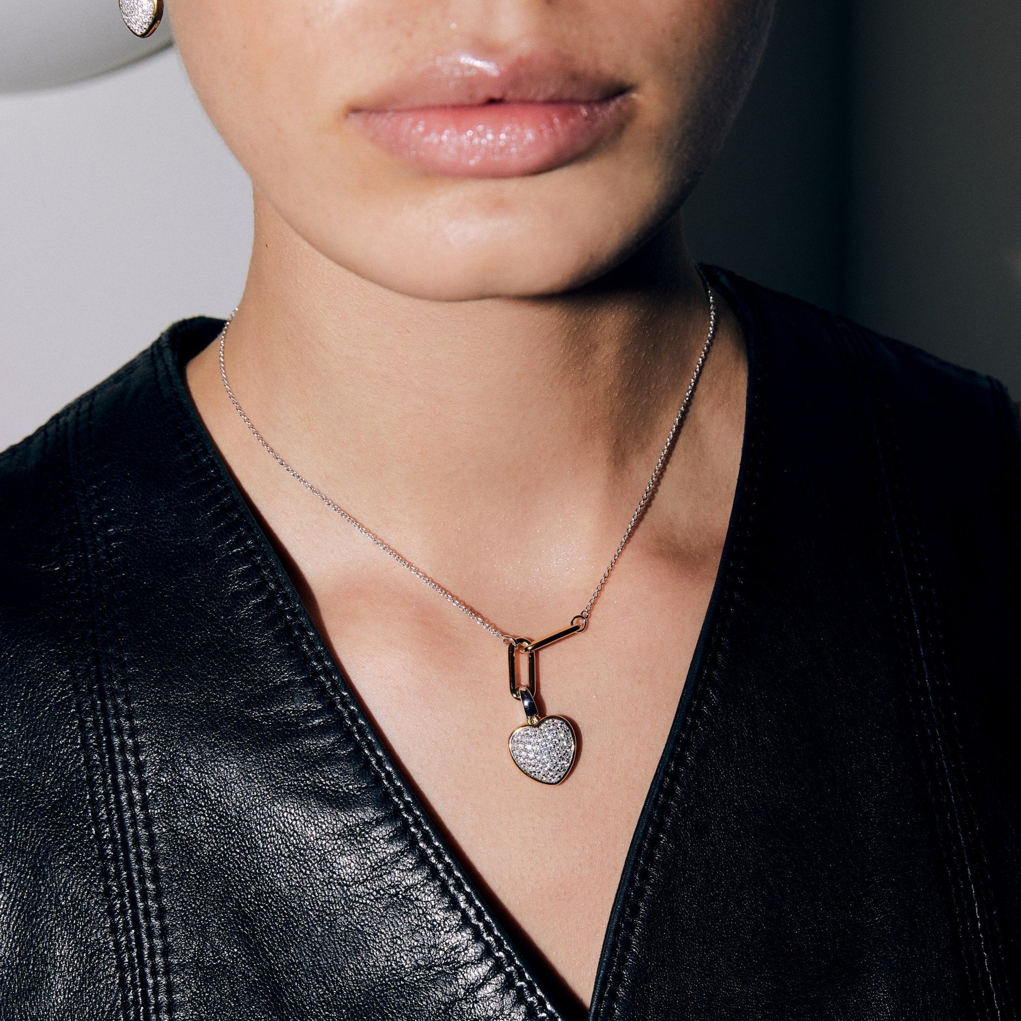 Ti Sento Milano Anhänger – The Sparkling Heart Pendant - Cool | Time