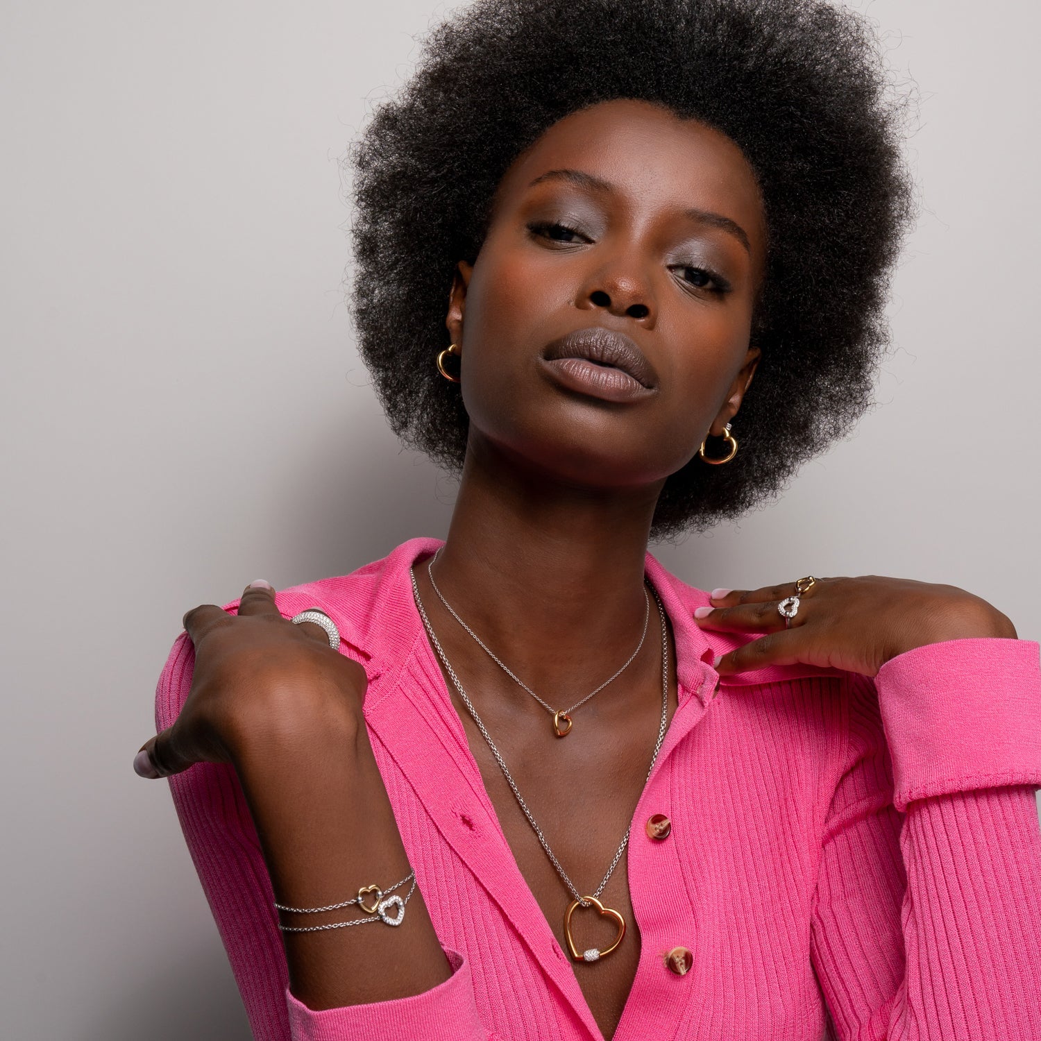 Ti Sento Milano Armband – The Sparkling Heart - Cool | Time