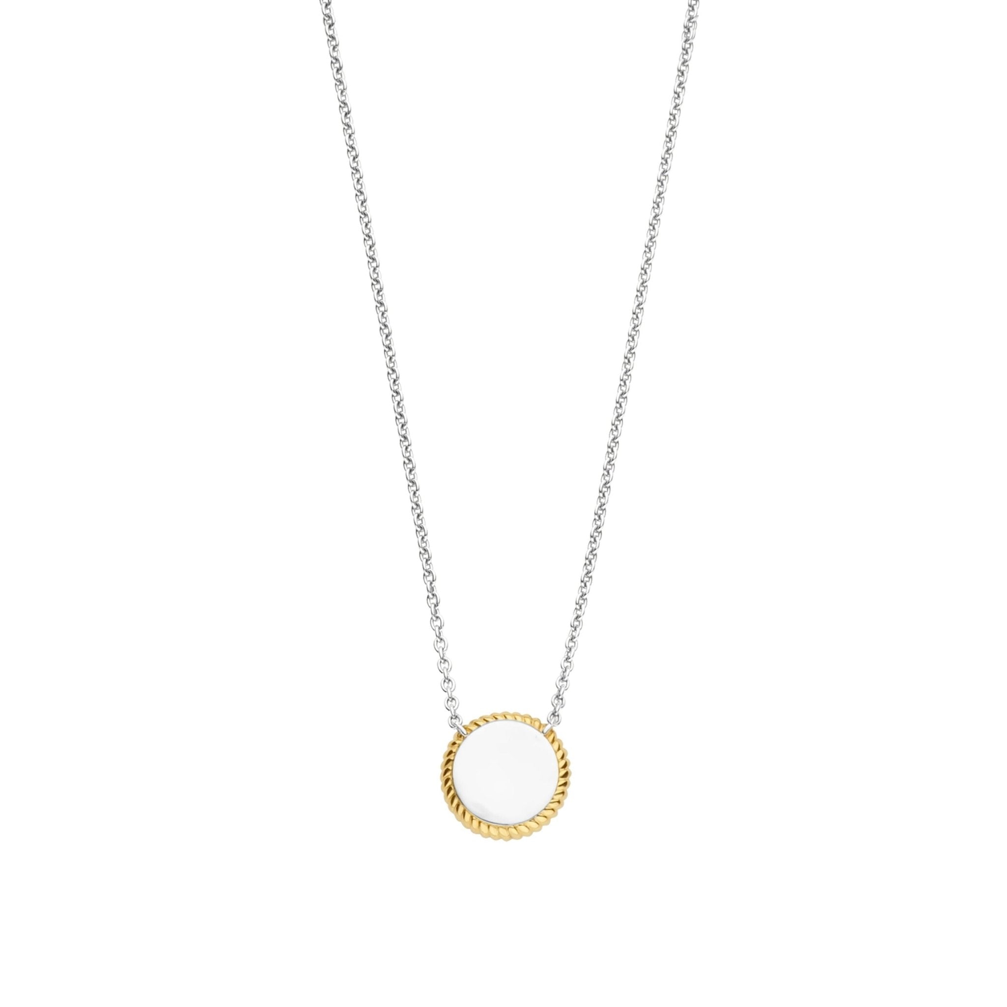 Ti Sento Milano Halskette – The Outlined Pearl - Cool | Time