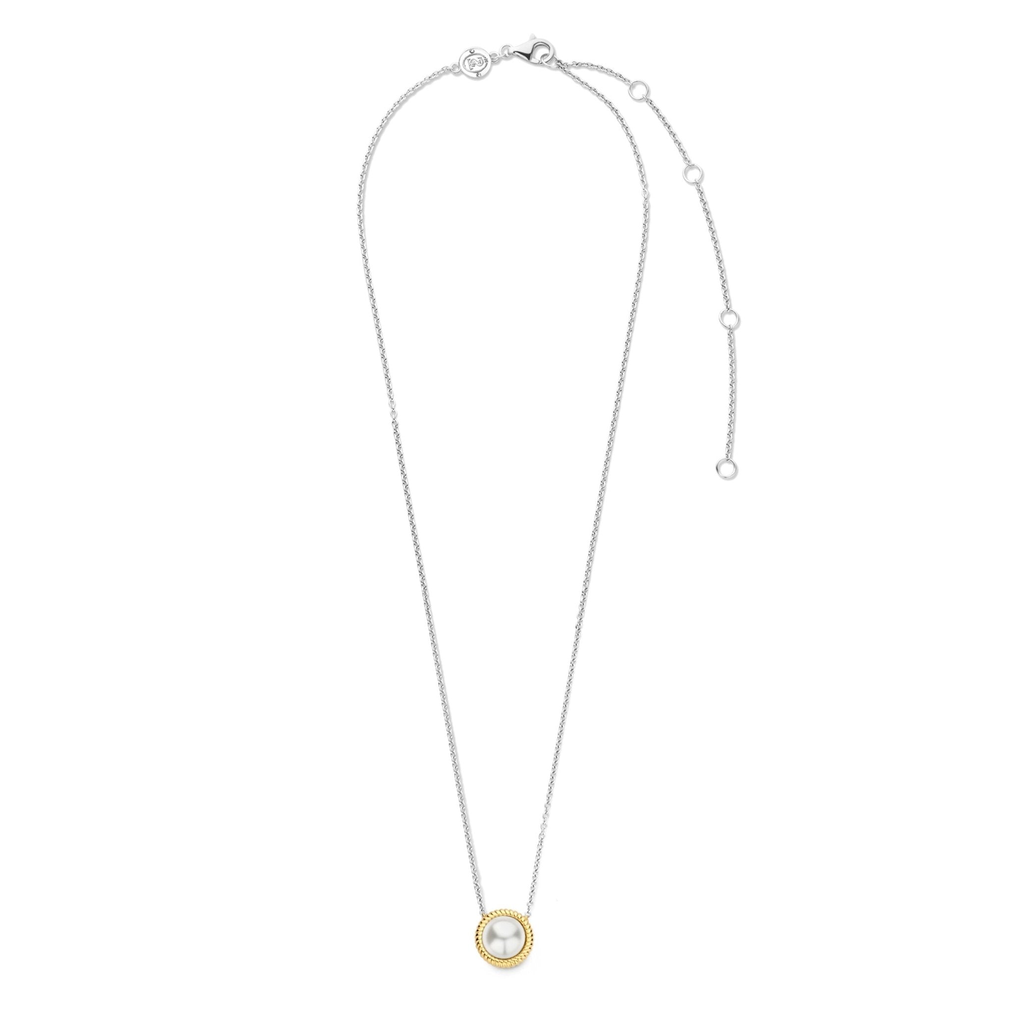 Ti Sento Milano Halskette – The Outlined Pearl - Cool | Time