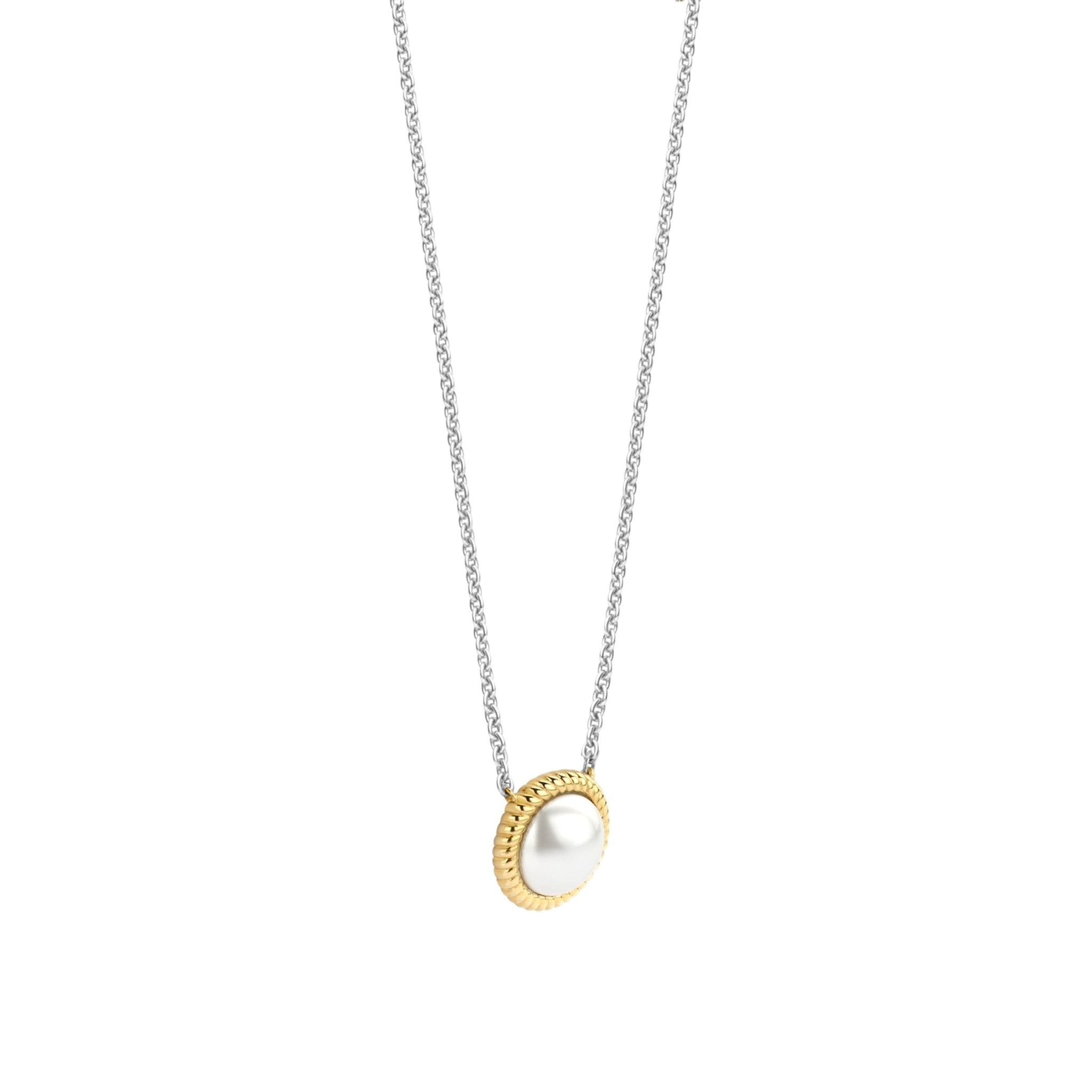 Ti Sento Milano Halskette – The Outlined Pearl - Cool | Time