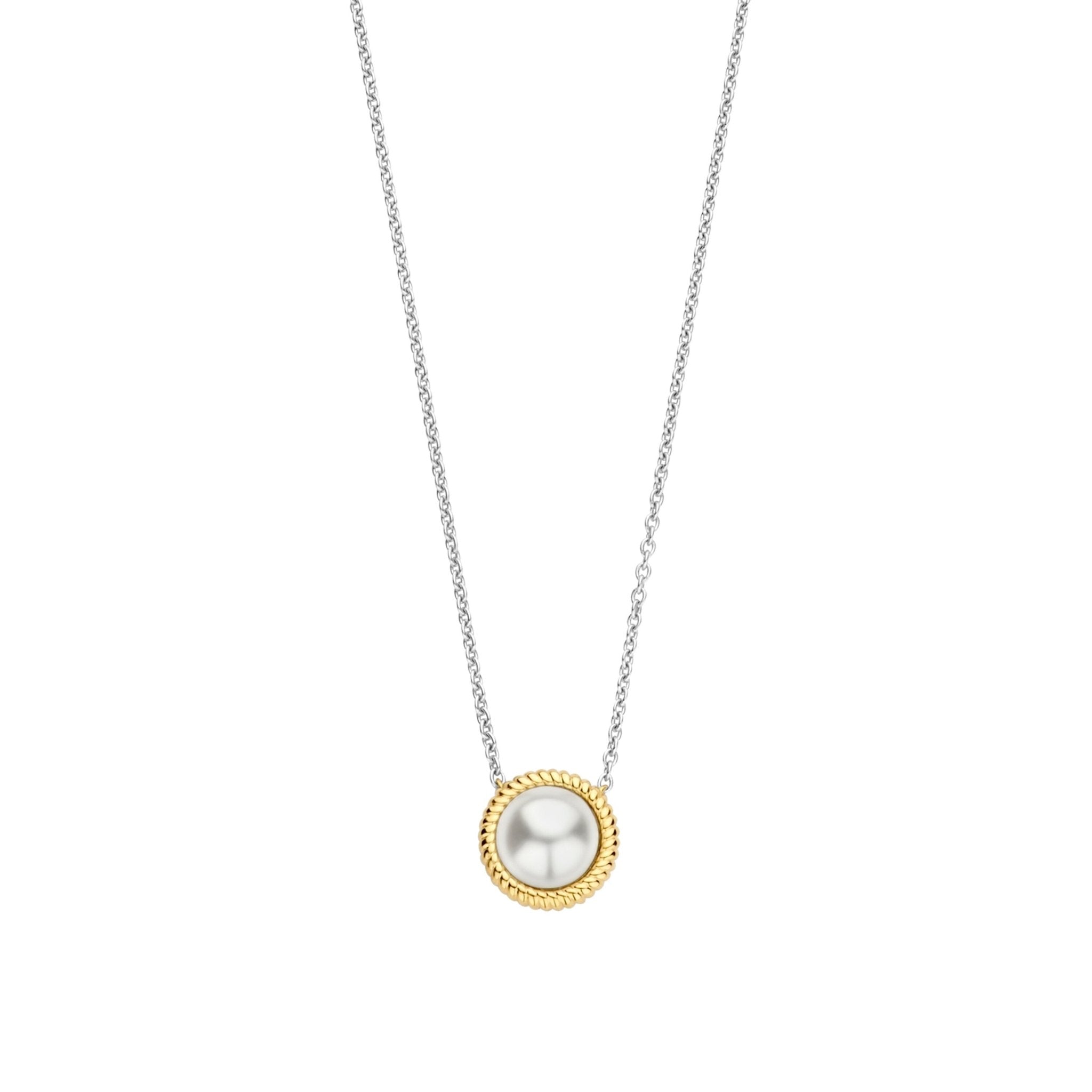 Ti Sento Milano Halskette – The Outlined Pearl - Cool | Time