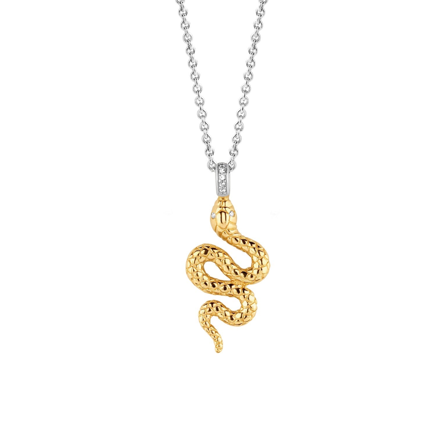 Ti Sento Milano Halskette – The Snake Pendant - Cool | Time