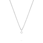 Tamaris Cross Halskette in Silber mit filigraner Kette und funkelndem Zirkonia-Anhänger