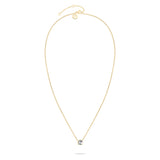 Das Tamaris Set - The Layer von Tamaris besteht aus einer eleganten goldenen Schlangenkette mit einem einzelnen runden Diamanten als Anhänger - perfekt, um Ihrem Stil Raffinesse zu verleihen.