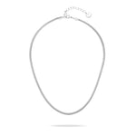 Die Tamaris Halskette - Modern Layering von Tamaris, hier auf weißem Grund mit verstellbarer Schließe, ist ein schicker Damen Schmuck, der zu jedem Outfit passt.