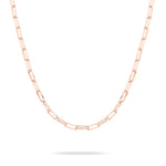 Die Tamaris Halskette - Modern Layering verfügt über roségoldene, längliche, rechteckige Glieder - ideal für die Kombination mit Ihren Lieblingsketten mit Anhänger. Von Tamaris.