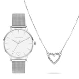 Tamaris Damen Armbanduhr & Halskette Set