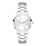 Die Tamaris Armbanduhr - The Elegance zeichnet sich durch ein schlankes Edelstahlband und ein minimalistisches rundes Zifferblatt mit Punktmarkierungen aus, was sie zu einem zeitlosen Accessoire von Tamaris für jeden Anlass macht.